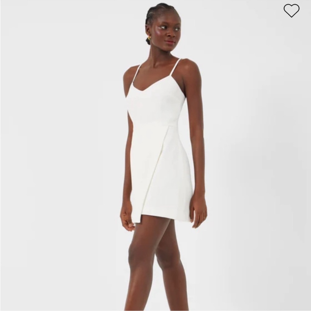 NWT French Connection Whisper Faux Wrap Minidress - Size 12